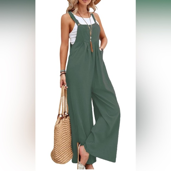 Pants - 🆕 Overalls Wide Leg Baggy Overalls Jumpsuit